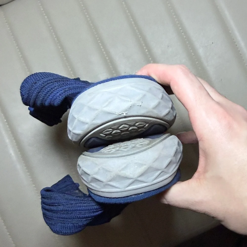 Teva Mens Navy Blue Active Sandals with Hook-and-Loop Straps